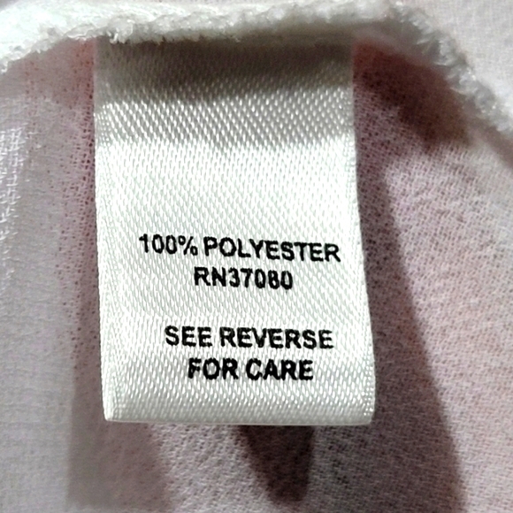 Cato Size 18/20W White Coverup Beach VCAY Sheer Tie String - Picture 5 of 6